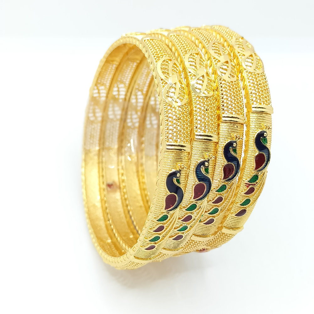 Fantastic Daily Wear peacock design Bangles for girls & womens