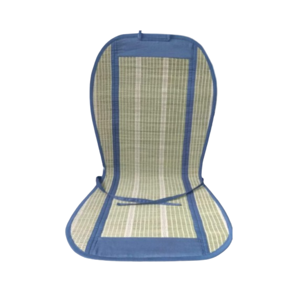 Natural Fibre Dharba grass Car seat cover with Handloom made | Eco Friendly | 45L x 20W inch | Women and Men